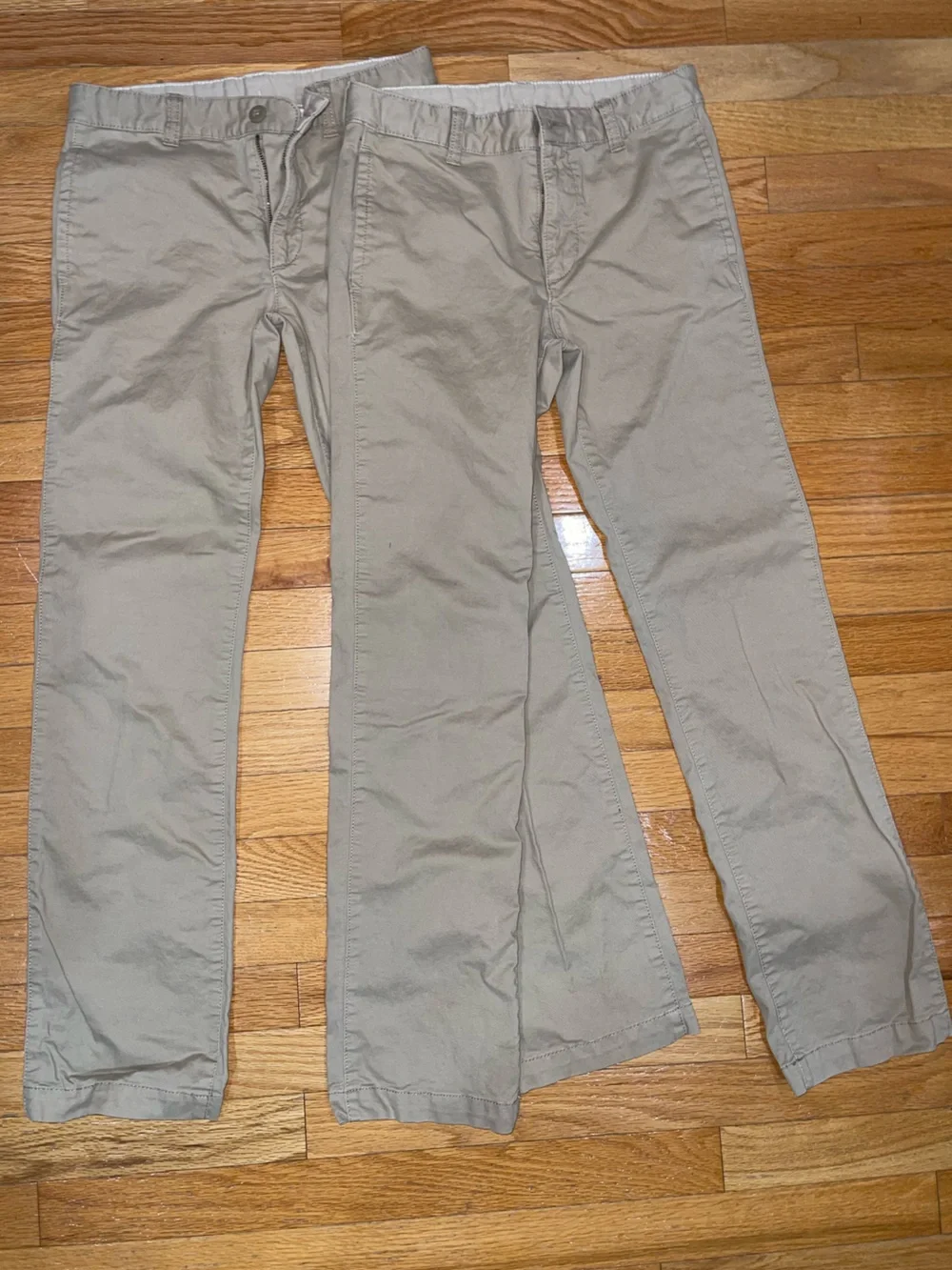GAP Kids Straight Chino Pants - Light Khaki